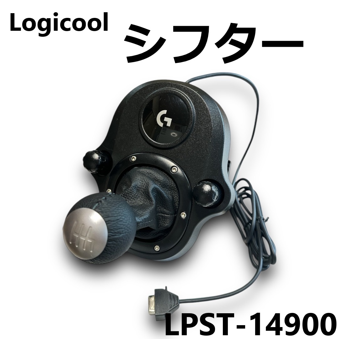 ☆Logicool ロジクール G シフター LPST-14900 グランツーリスモ7 6速 シフトレバー ドライビングフォース レーシング プレステ 中古☆