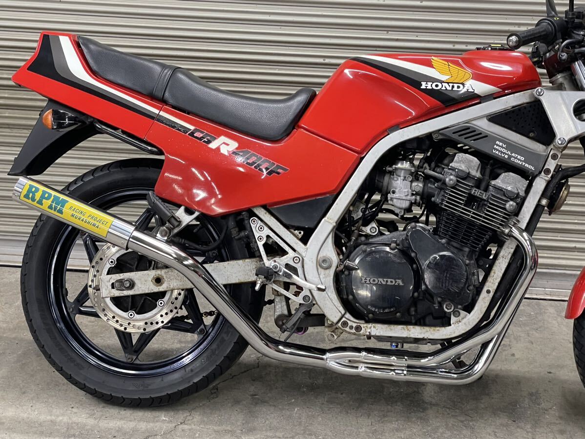 CBR400F 1型 ノーマル極上車両 RPM新品マフラー 旧車 絶版車 CBR400F 1型 ノーマル極上車両 RPM新品マフラー 旧車 絶版車