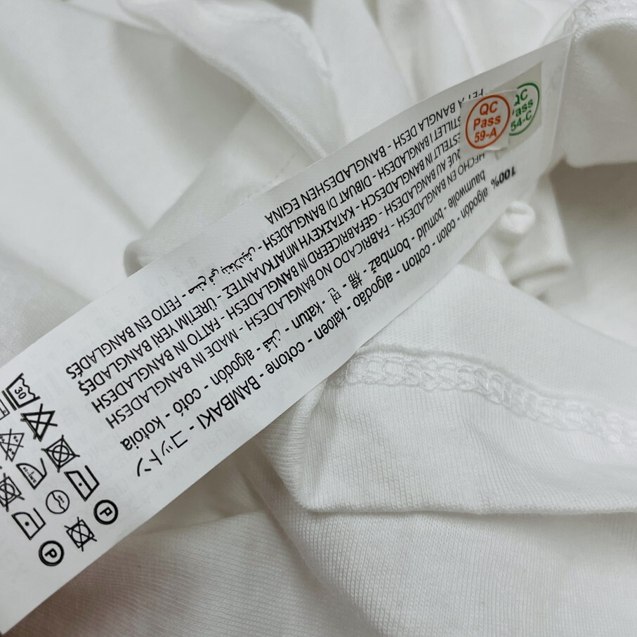 /S/ ZARA ホワイト 半袖Tシャツ レディース タグ カジュアル トップス通勤大人可愛(ài)いガーリーコットン生地 カットワーク刺繍 ザラ