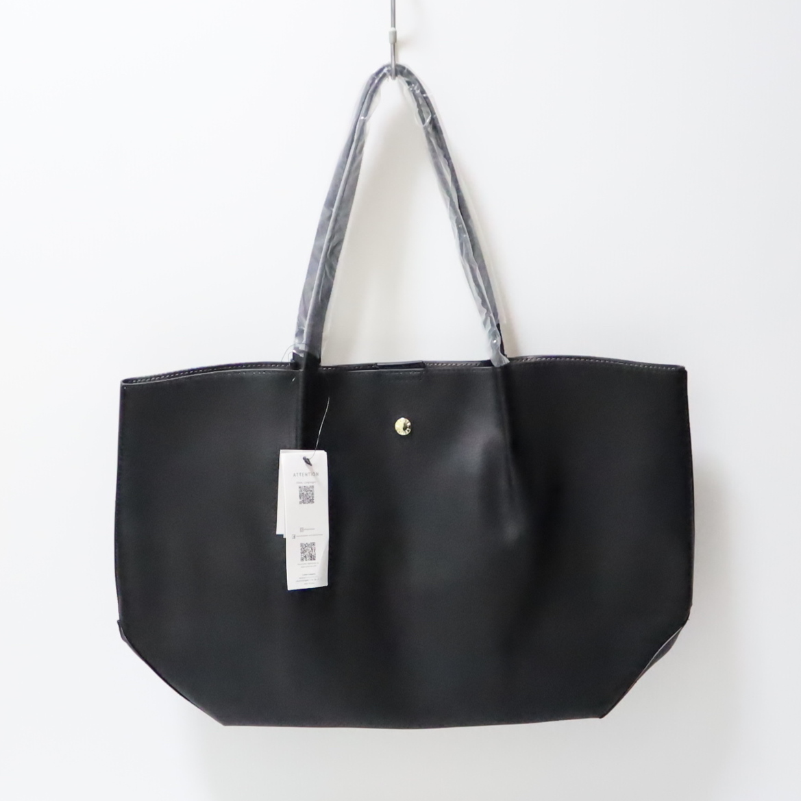 [レガートラルゴ] トートバッグ レディース ブラック ポーチ付