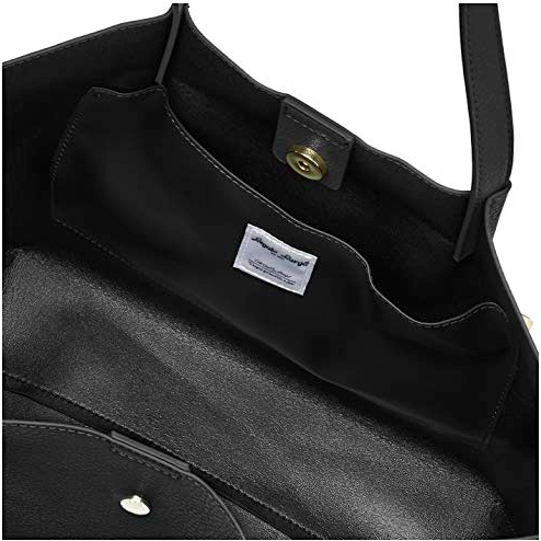 [レガートラルゴ] トートバッグ レディース ブラック ポーチ付