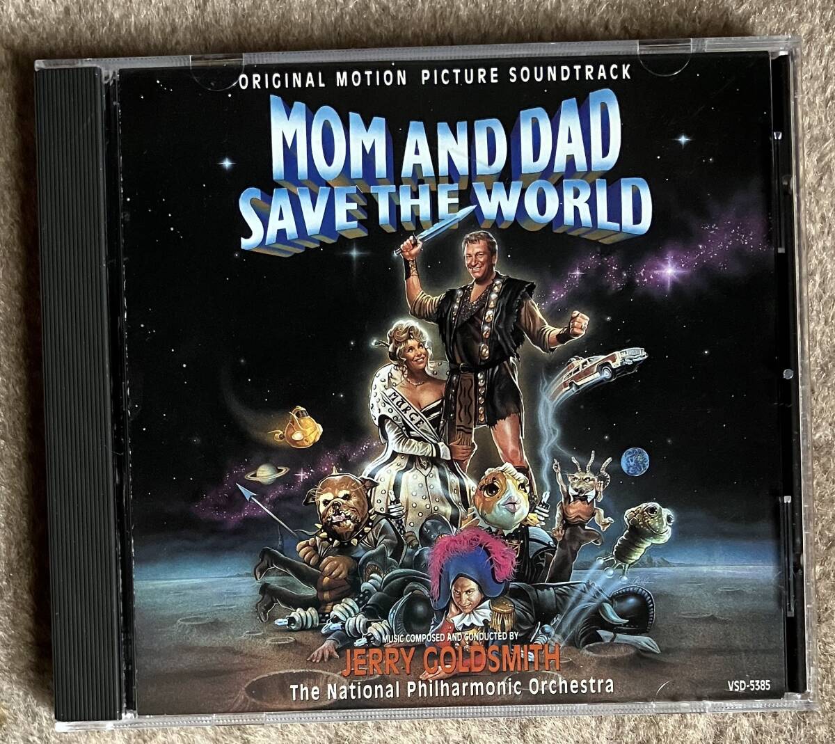 スペース・エイド サウンドトラック Mom And Dad Save The World ジェリー・ゴールドスミス