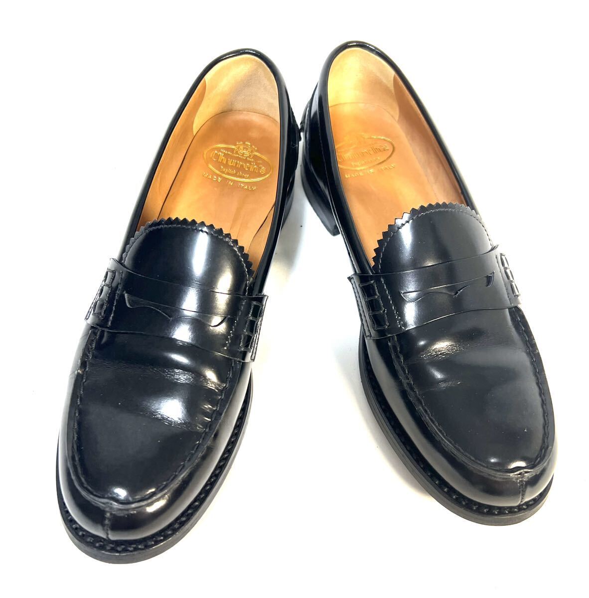 美品 church's チャーチ ローファー レディース 22 5cm 23cm 美品 church's チャーチ ローファー レディース 22 5cm 23cm
