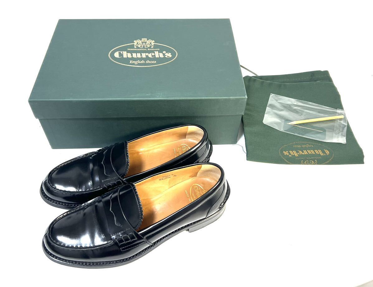 美品 church's チャーチ ローファー レディース 22 5cm 23cm 美品 church's チャーチ ローファー レディース 22 5cm 23cm