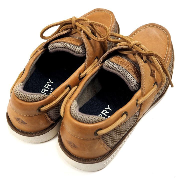 R573 新品 SPERRY TOPSIDER スペリー トップサイダー SURVEYOR 2-EYE サービヤー デッキシューズ 25.0cm