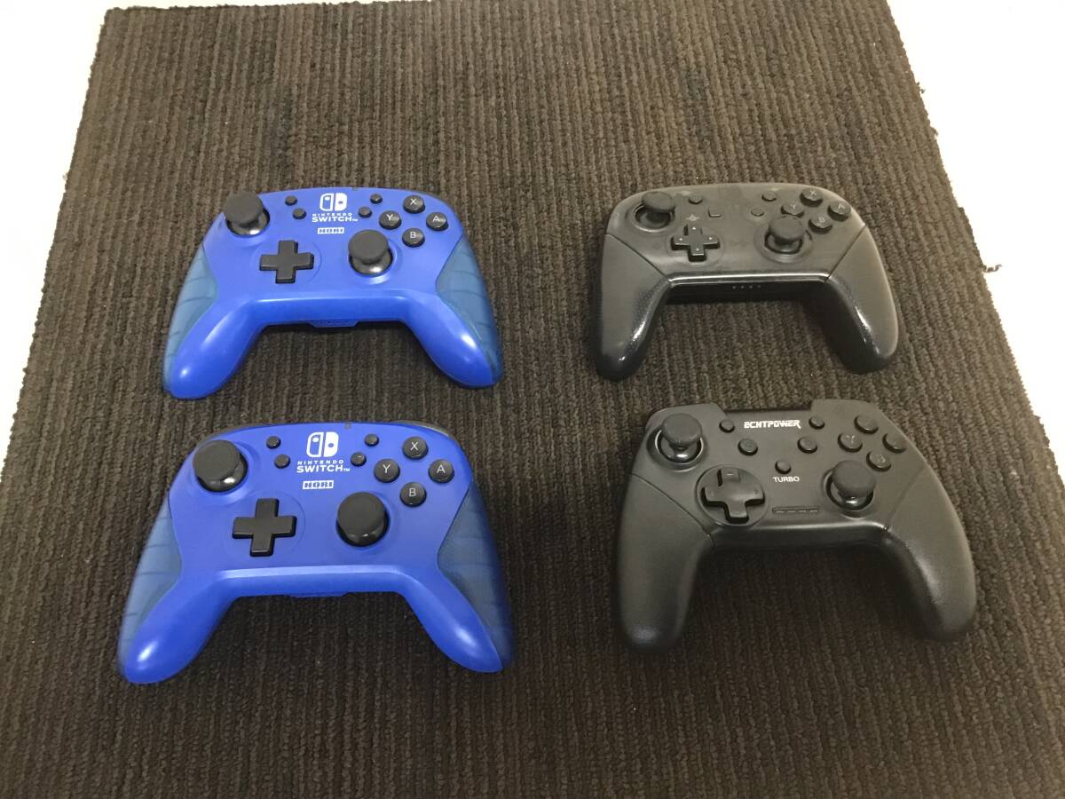□岐阜発　△４個セット/ゲームコントローラー/任天堂/Switch/ECHTPOWER/ニンテンドー/欠品あり/動作未確認/ジャンク品　R6.9/4□