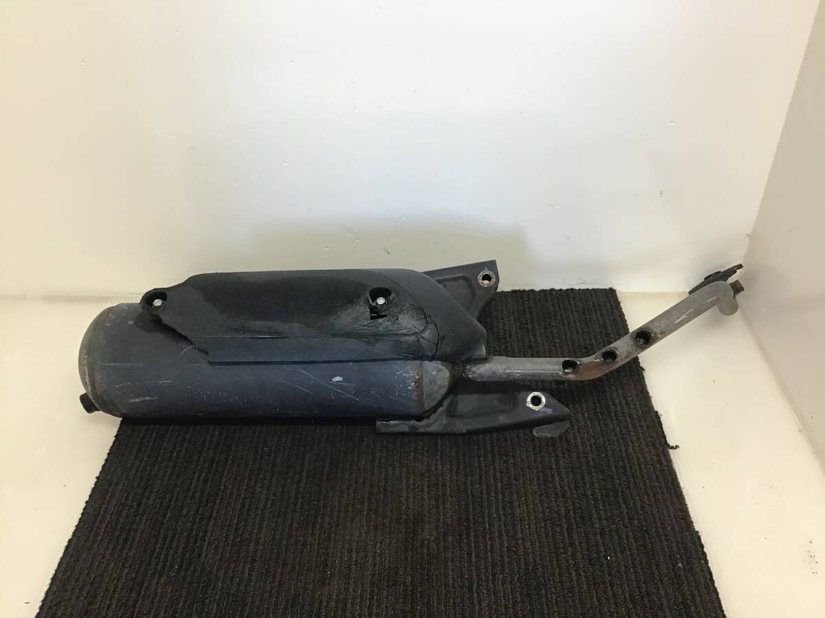 岐阜発　HONDA/Dio/AF62/純正マフラー/パーツ/部品/ホンダディオ/カバー割れあり/サビあり/現(xiàn)狀品　　R6 9/13