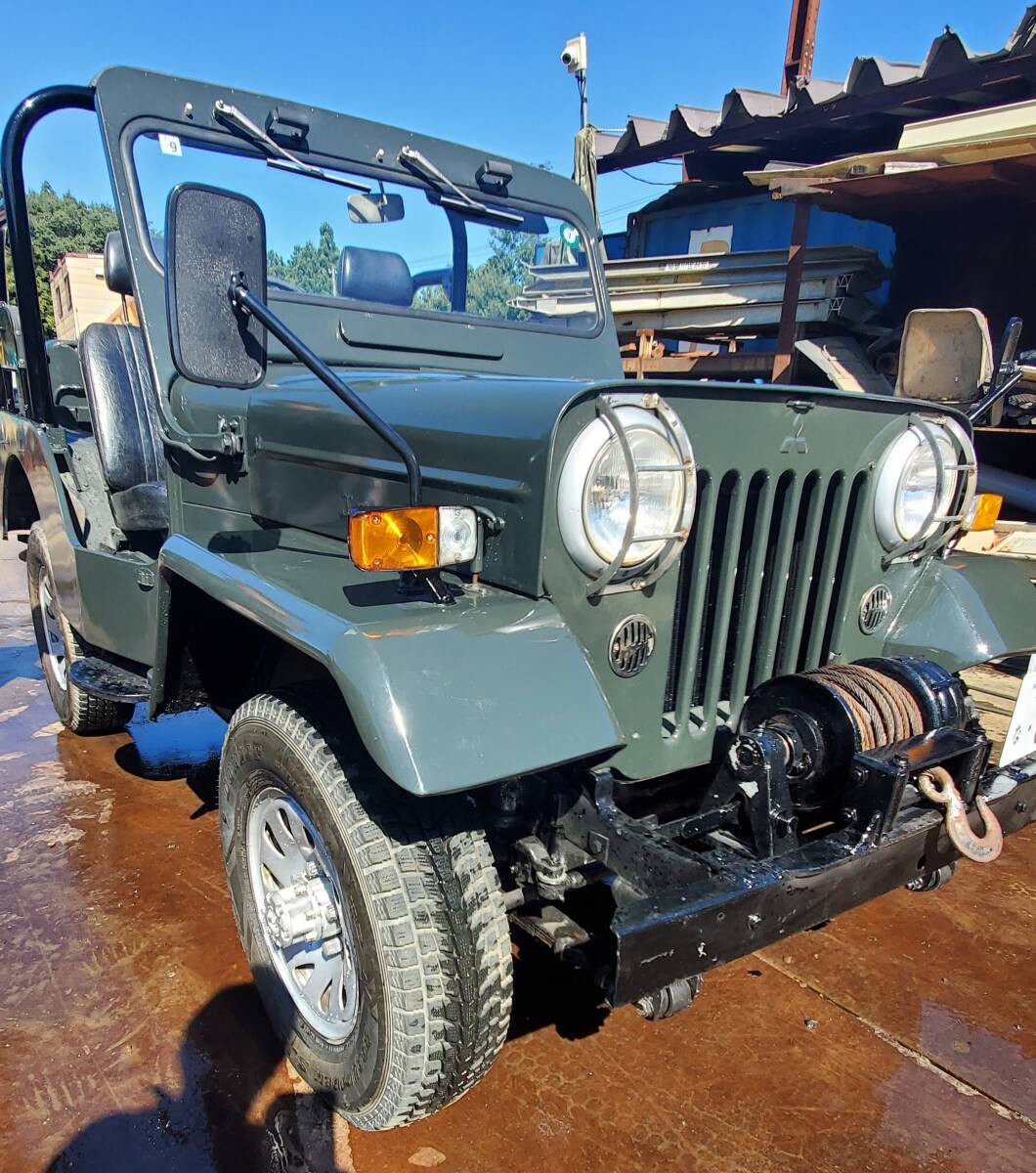 三菱ジープ j54 キャンパストップ ディーゼル車 4WD 4ナンバー車 三菱ジープ j54 キャンパストップ ディーゼル車 4WD 4ナンバー車