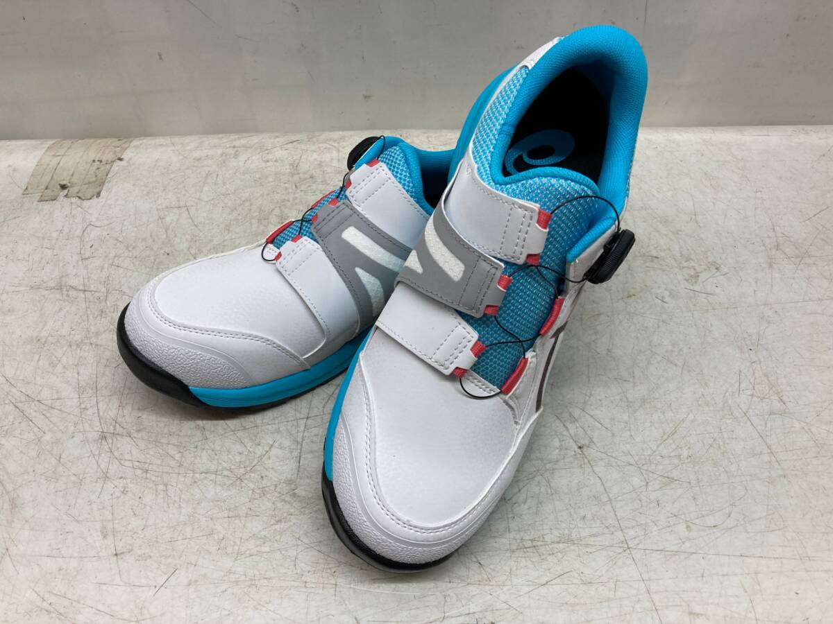 【未使用品】asics(アシックス) 安全靴 WINJOB CP309 BOA 白x黒(26.5) 1273A095-100 ITL3Q5AWG9MS