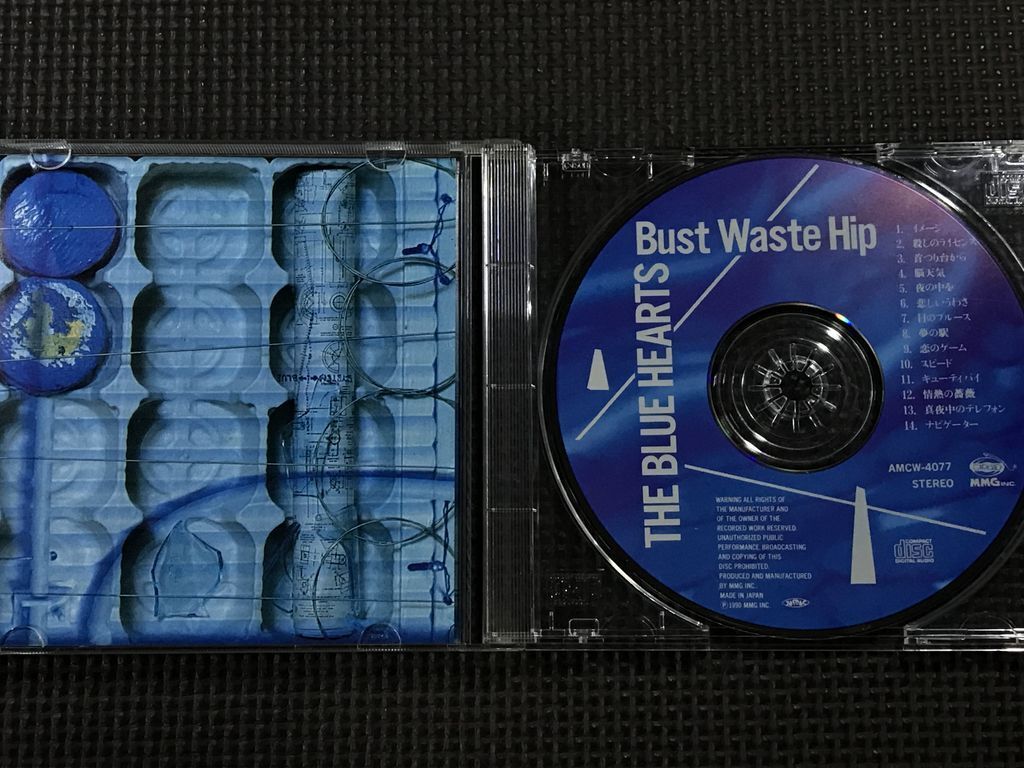 THE BLUE HEARTS ザ・ブルーハーツ バスト・ウエスト・ヒップ