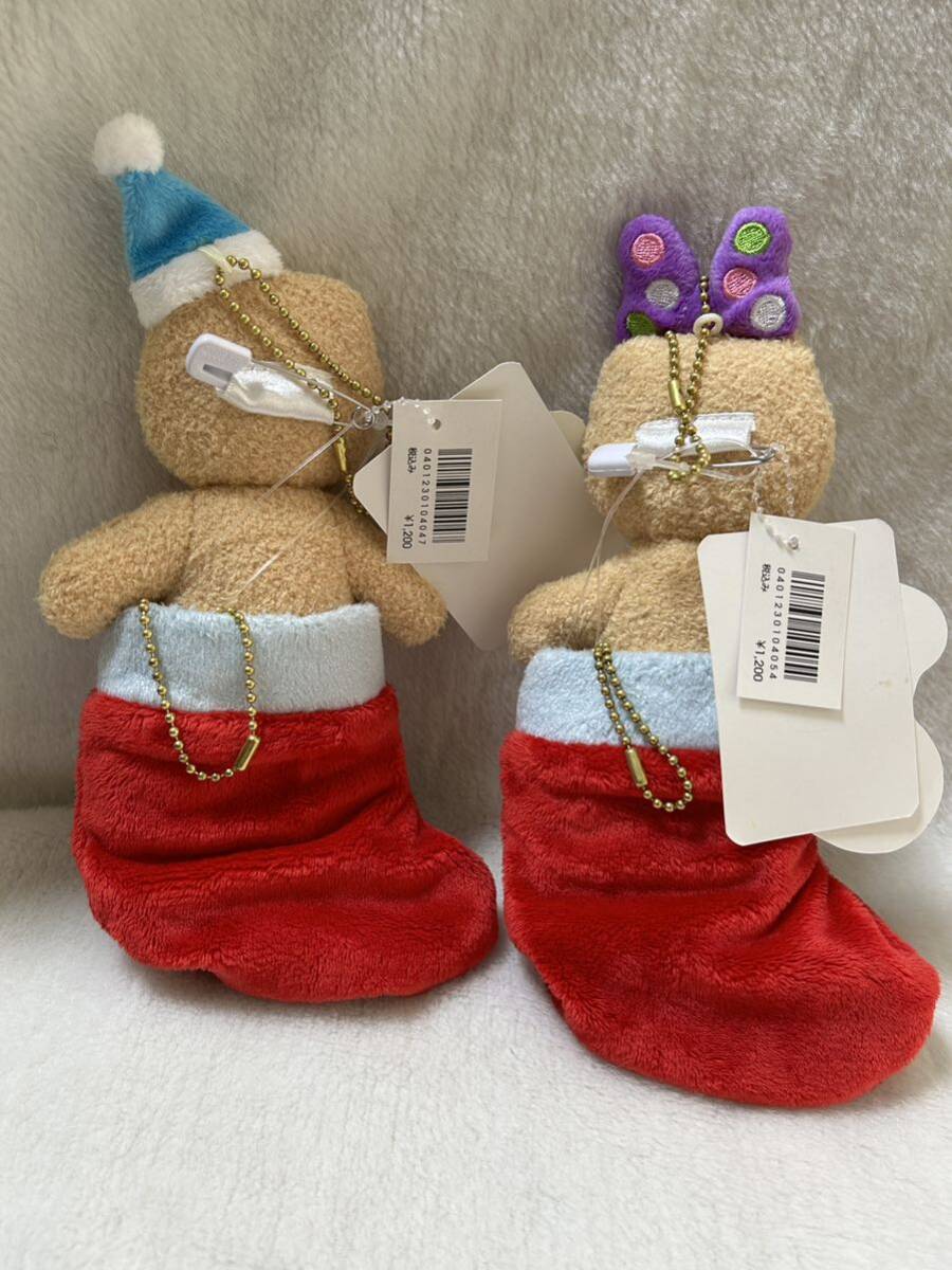 ドナルド デイジー ぬいぐるみバッジ クリスマス ジンジャー ドナルド デイジー ぬいぐるみバッジ クリスマス ジンジャー