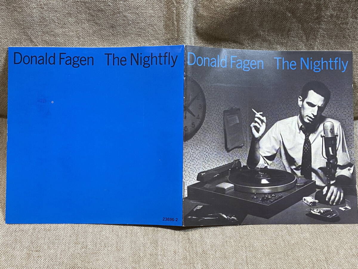 DONALD FAGEN - THE NIGHTFLY 38XP-11 золотой наклейка obi TARGET запись запад . запись записано в Японии снят с производства редкость запись 