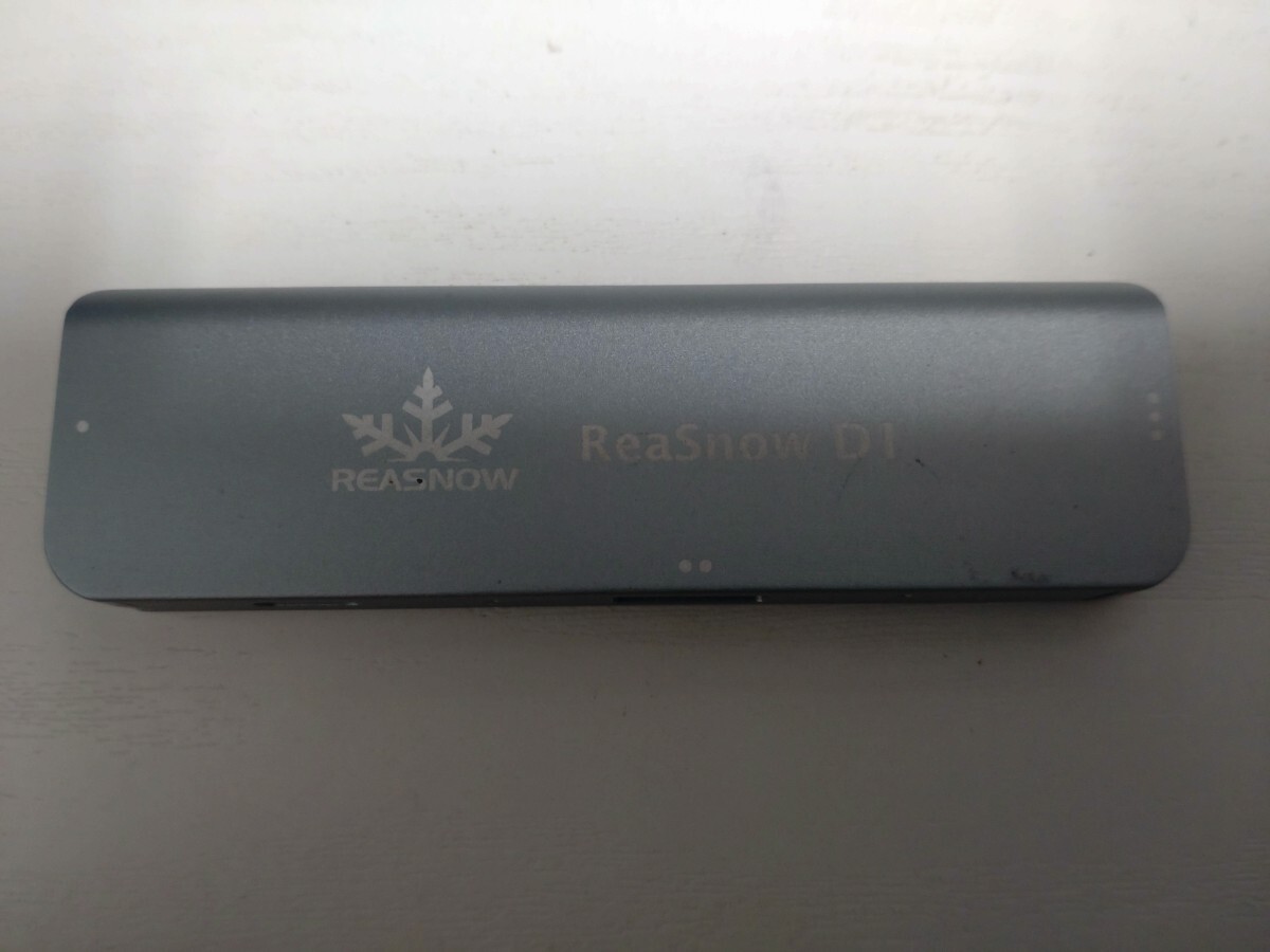 A009 reasnow D1 ps5 コンバーター 通電OK 現状品 送料無料