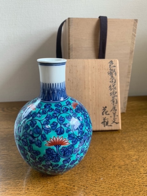 鍋島国宝今泉今右エ門共箱