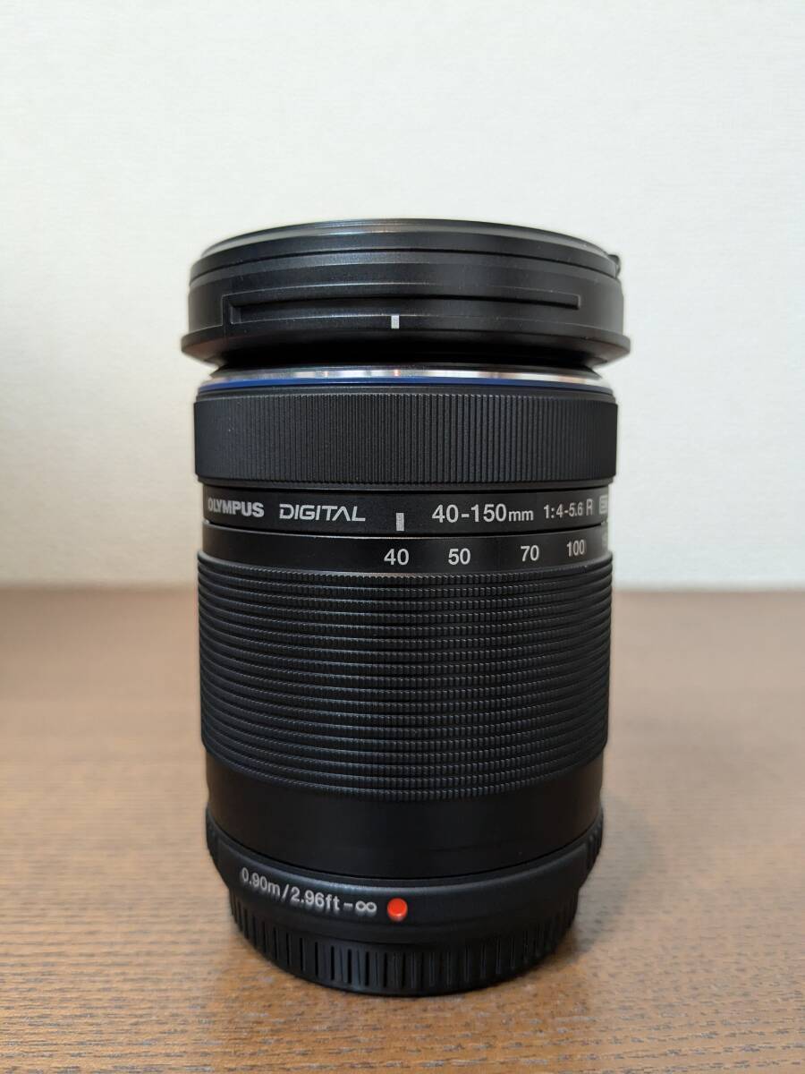 【極美品】オリンパス OLYMPUS M.ZUIKO DIGITAL ED 40-150mm F4.0-5.6 R ブラック ★送料無料★