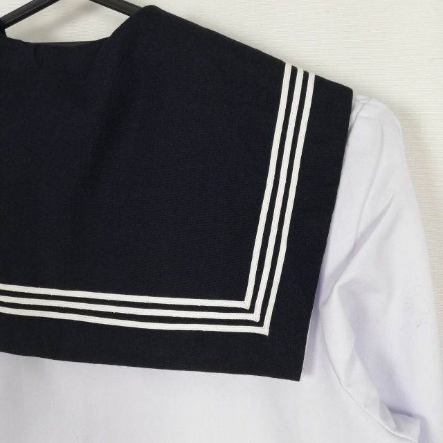 1円 セーラー服 スカート スカーフ 上下3点セット 中間服 白3 1円 セーラー服 スカート スカーフ 上下3点セット 中間服 白3