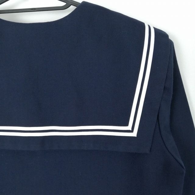 1円 セーラー服 スカート スカーフ 上下3点セット 170A 冬物 白2 1円 セーラー服 スカート スカーフ 上下3点セット 170A 冬物 白2