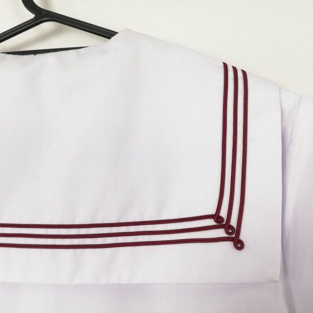 1円 セーラー服 スカート スカーフ 上下3点セット 夏物 赤3本線 1円 セーラー服 スカート スカーフ 上下3点セット 夏物 赤3本線
