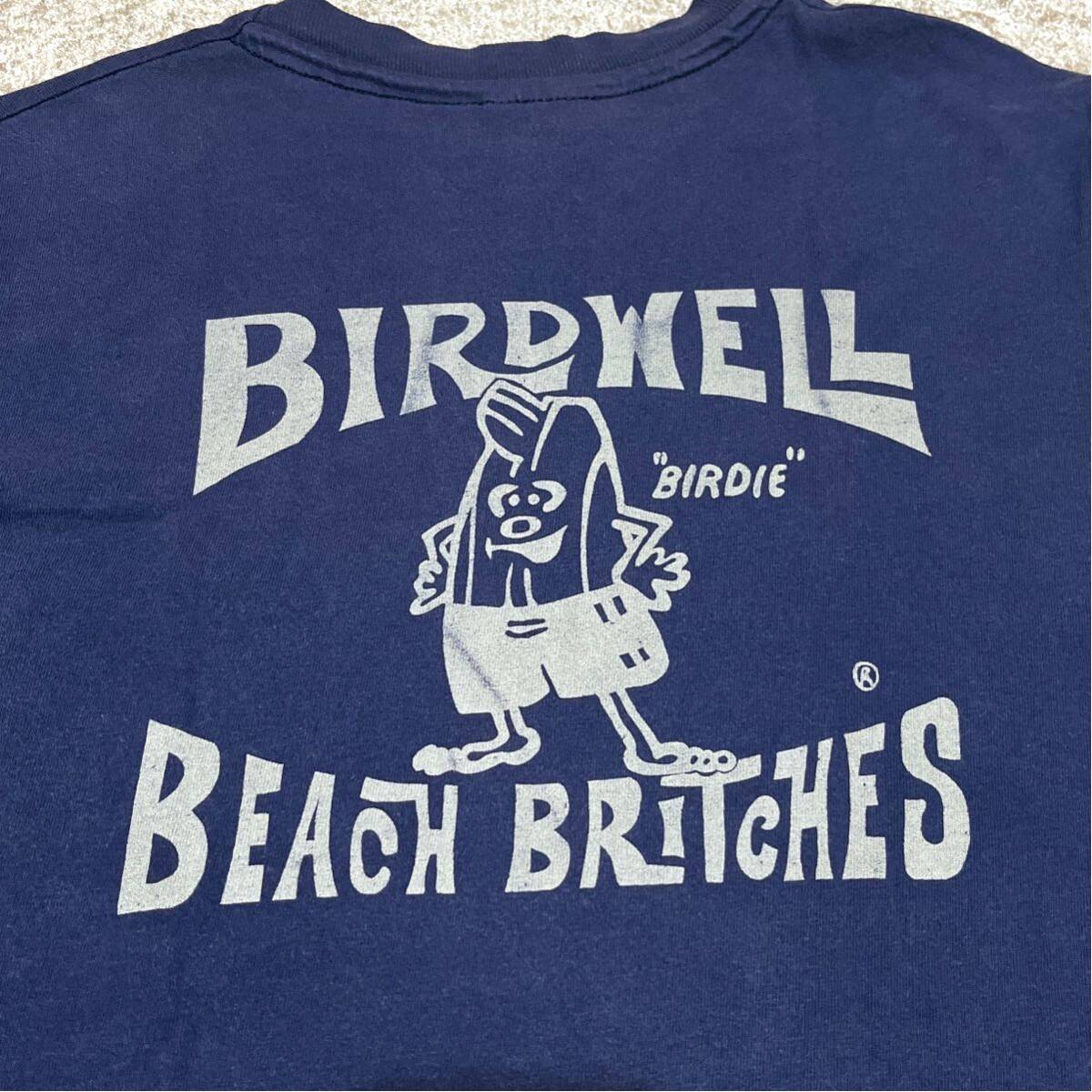 80*s BIRDWELL pocket T-shirt search : bird well Vintage single stitch Old Surf pokeT Hanes Made in USA 80 period 