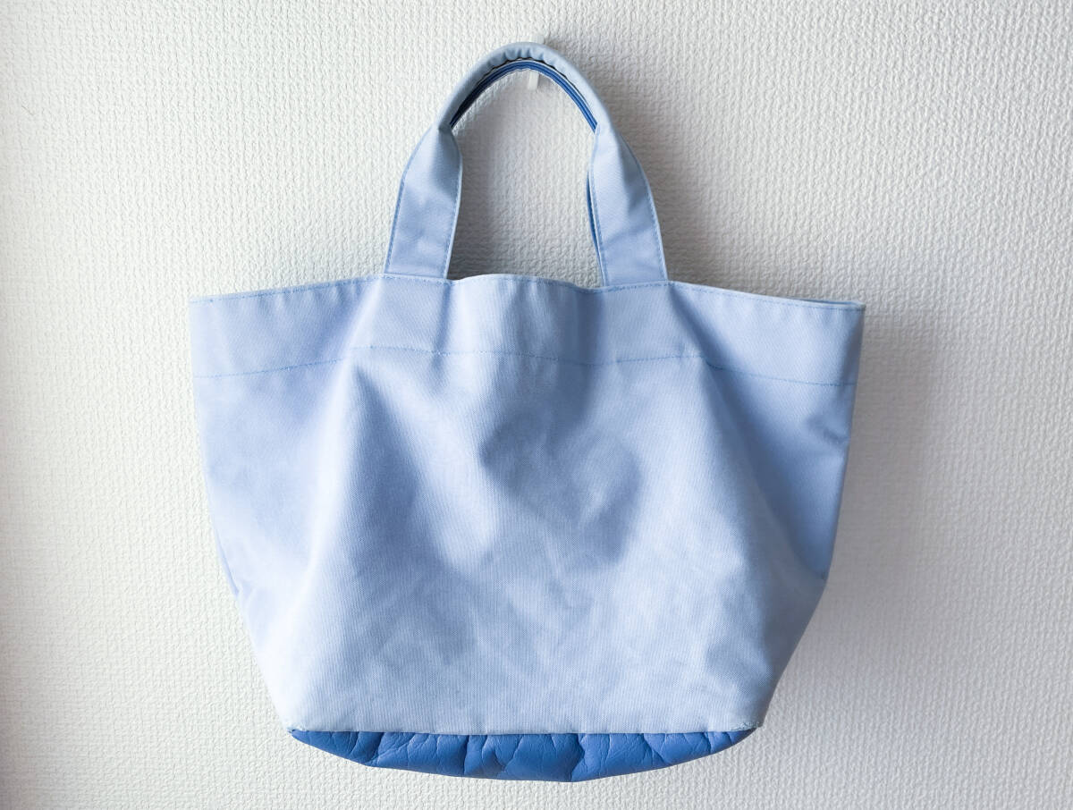 familiar rare limited goods Familia show light blue regular price 11880 jpy lily of the valley Denim bag tote bag handbag mother's bag 