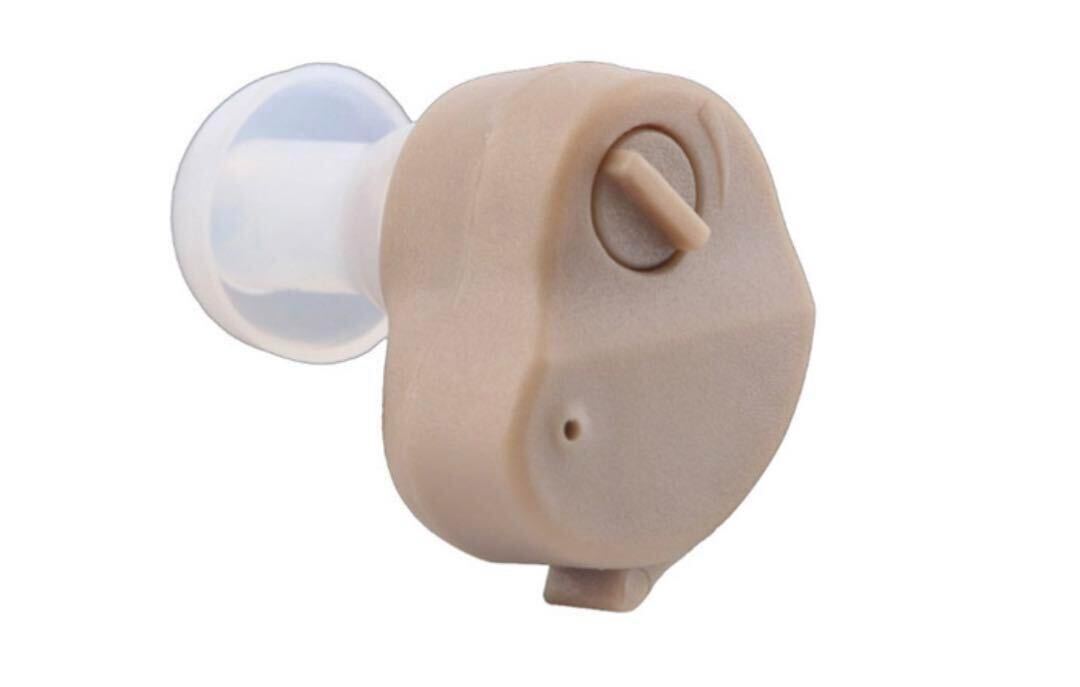  compilation sound vessel hearing aid battery type year plug light weight volume adjustment possible conversation . power beige present . person earphone type battery type height sound quality small size 20