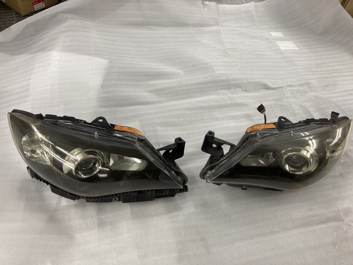 スバル インプレッサ 純正 ヘッドライト ユニット 左右セット