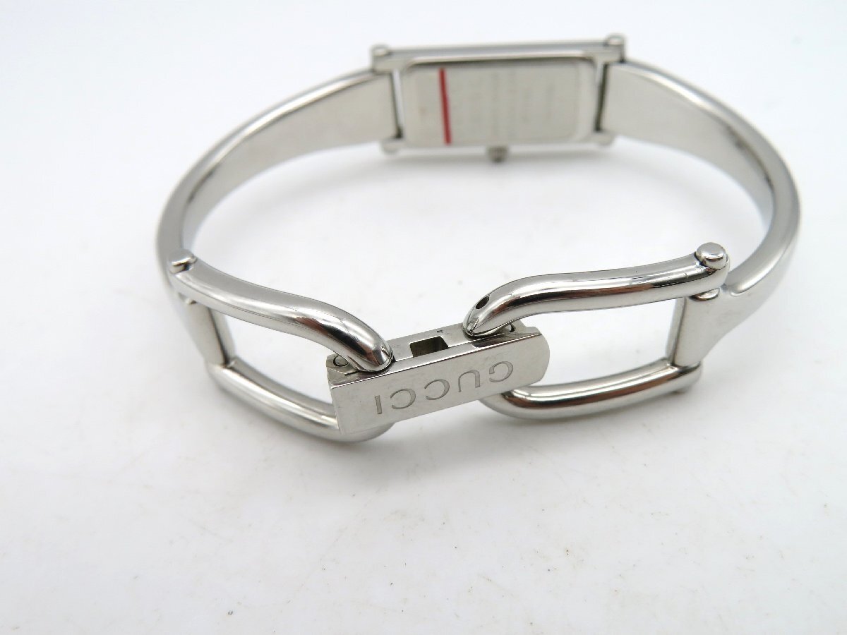 1◆稼働◆ グッチ 1500L 黒 クオーツ レディース 腕時計 R29907