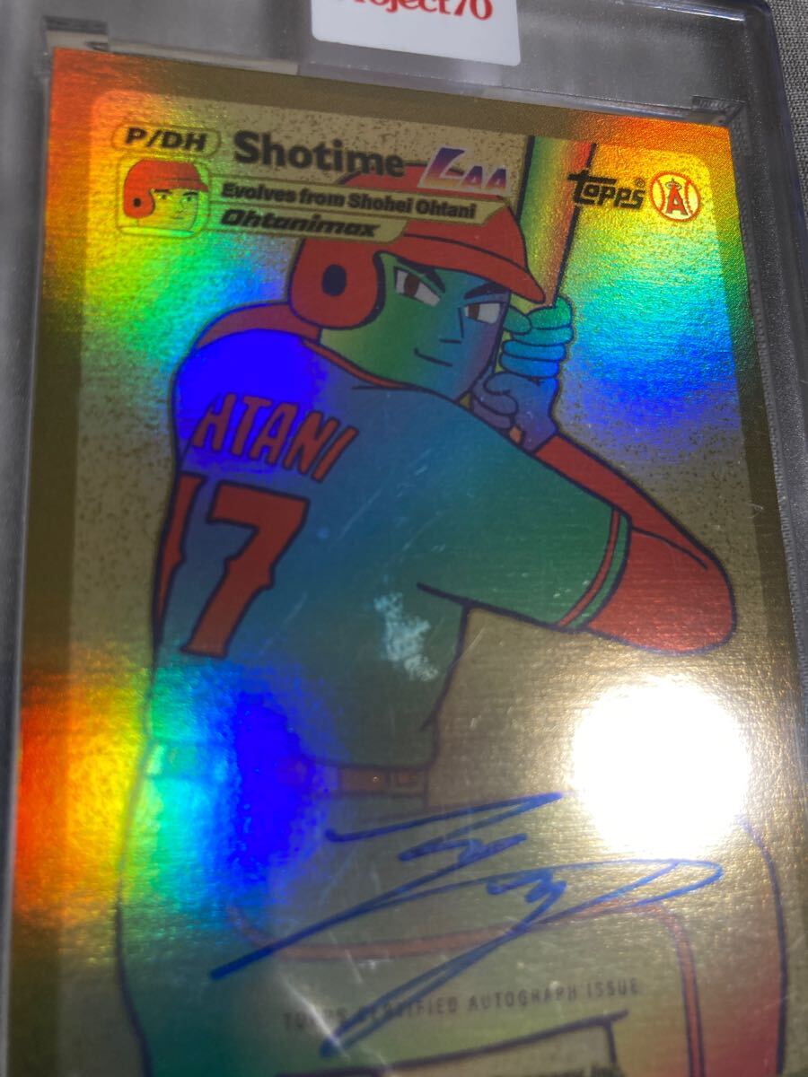 大谷翔平 Topps project 70 #547 直筆サイン ポケモンカード 大谷翔平 Topps project 70 #547 直筆サイン ポケモンカード