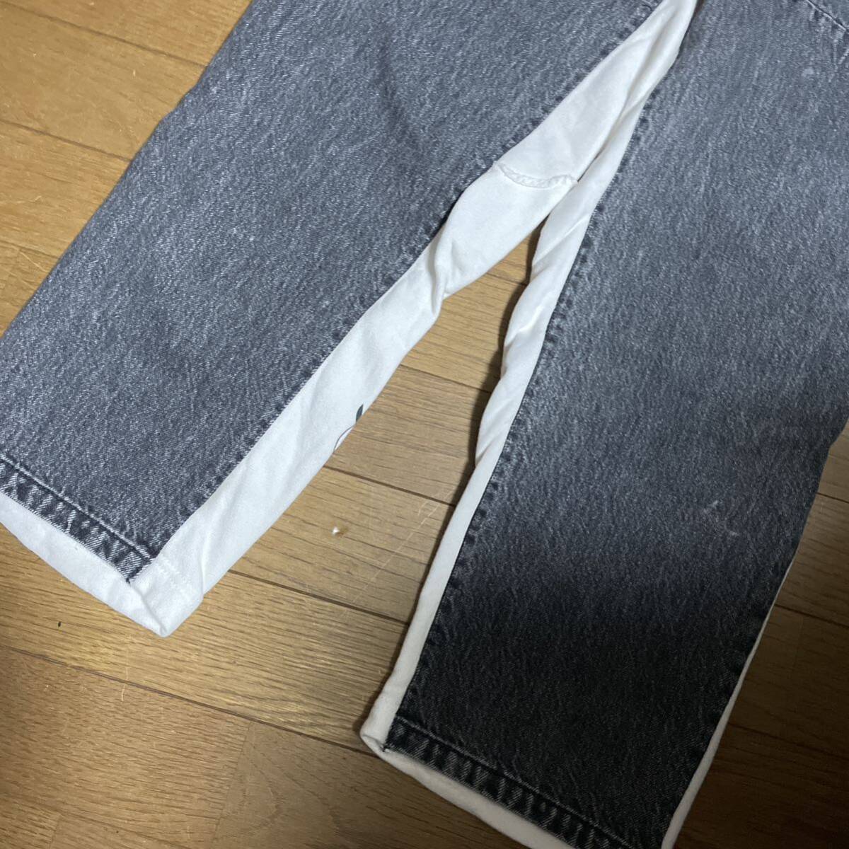 undercover ドッキング 再構築 パンツ デニム スウェット 復刻 undercover ドッキング 再構築 パンツ デニム スウェット 復刻