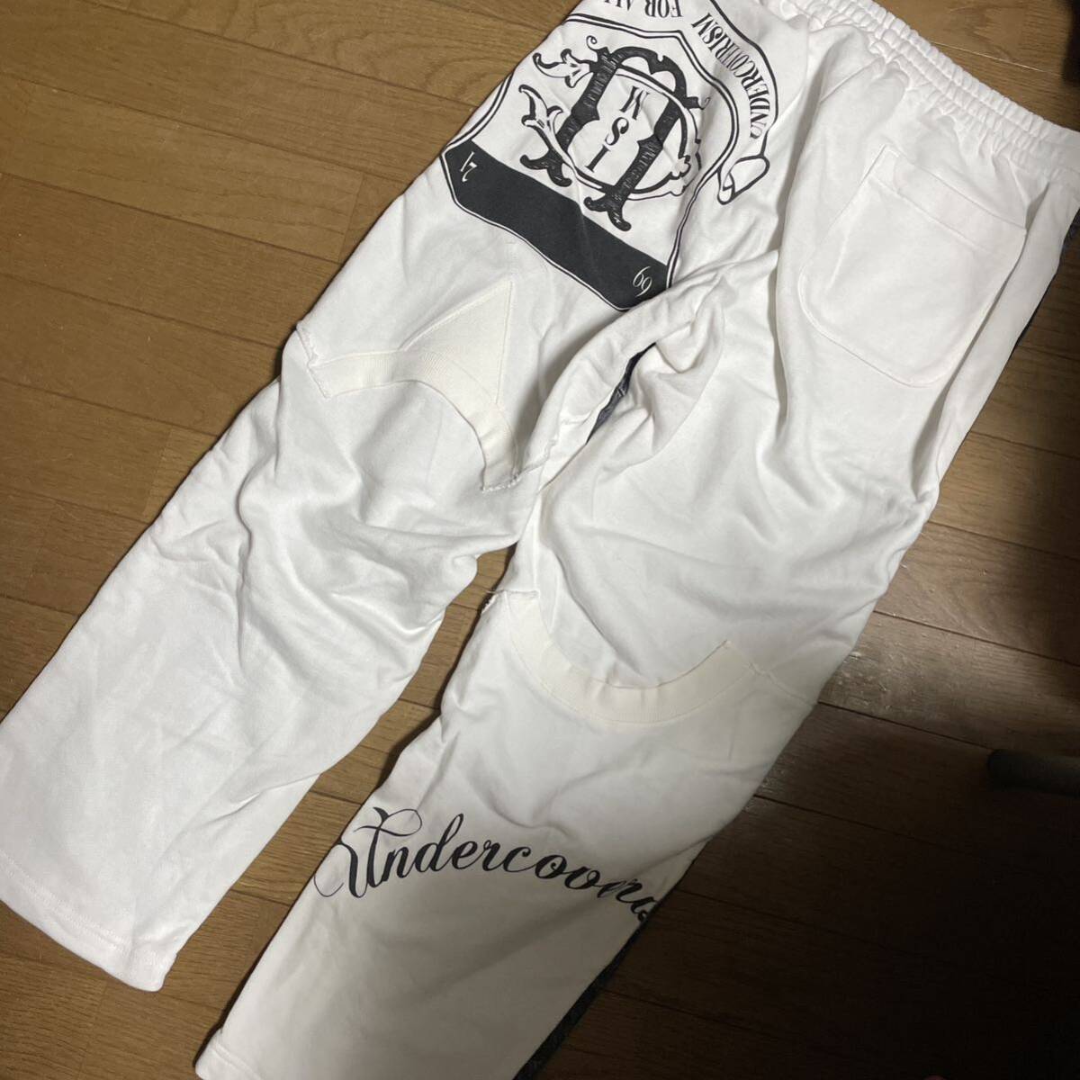 undercover ドッキング 再構築 パンツ デニム スウェット 復刻 undercover ドッキング 再構築 パンツ デニム スウェット 復刻