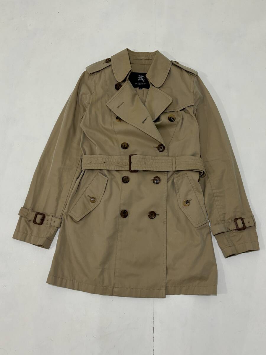 ★BURBERRY★Girls モンタージュプリントフード付きコート BURBERRY LONDON】バーバリー ロンドン トレンチコート ミドル丈