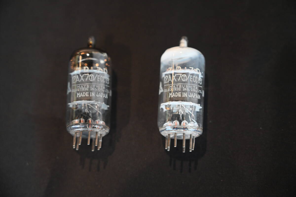 真空管　12A×7　2本　オーディオ　アンプ
