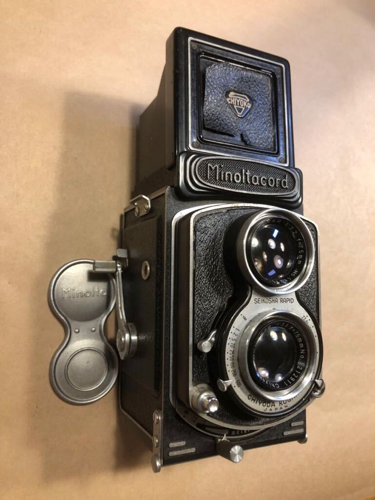 ○ MINOLTA ミノルタ AUTOCORD 二眼レフフィルムカメラ ROKKOR 1 ○ MINOLTA ミノルタ AUTOCORD 二眼レフフィルムカメラ ROKKOR 1
