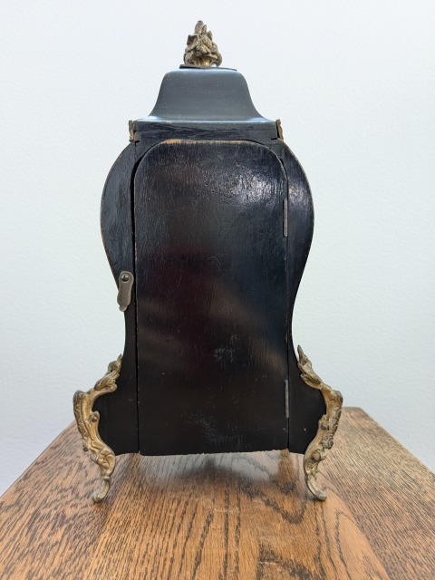 ☆【中古品】 1800年代後半 フランス製 アンティーク置時計 木製 ☆【中古品】 1800年代後半 フランス製 アンティーク置時計 木製