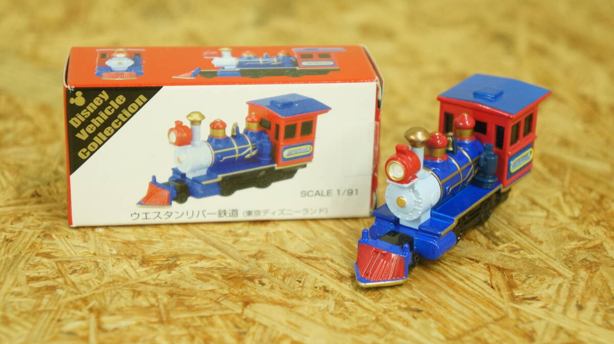 トミカ ウエスタンリバー鉄道 (東京ディズニーランド)　中古品 僅かな傷有