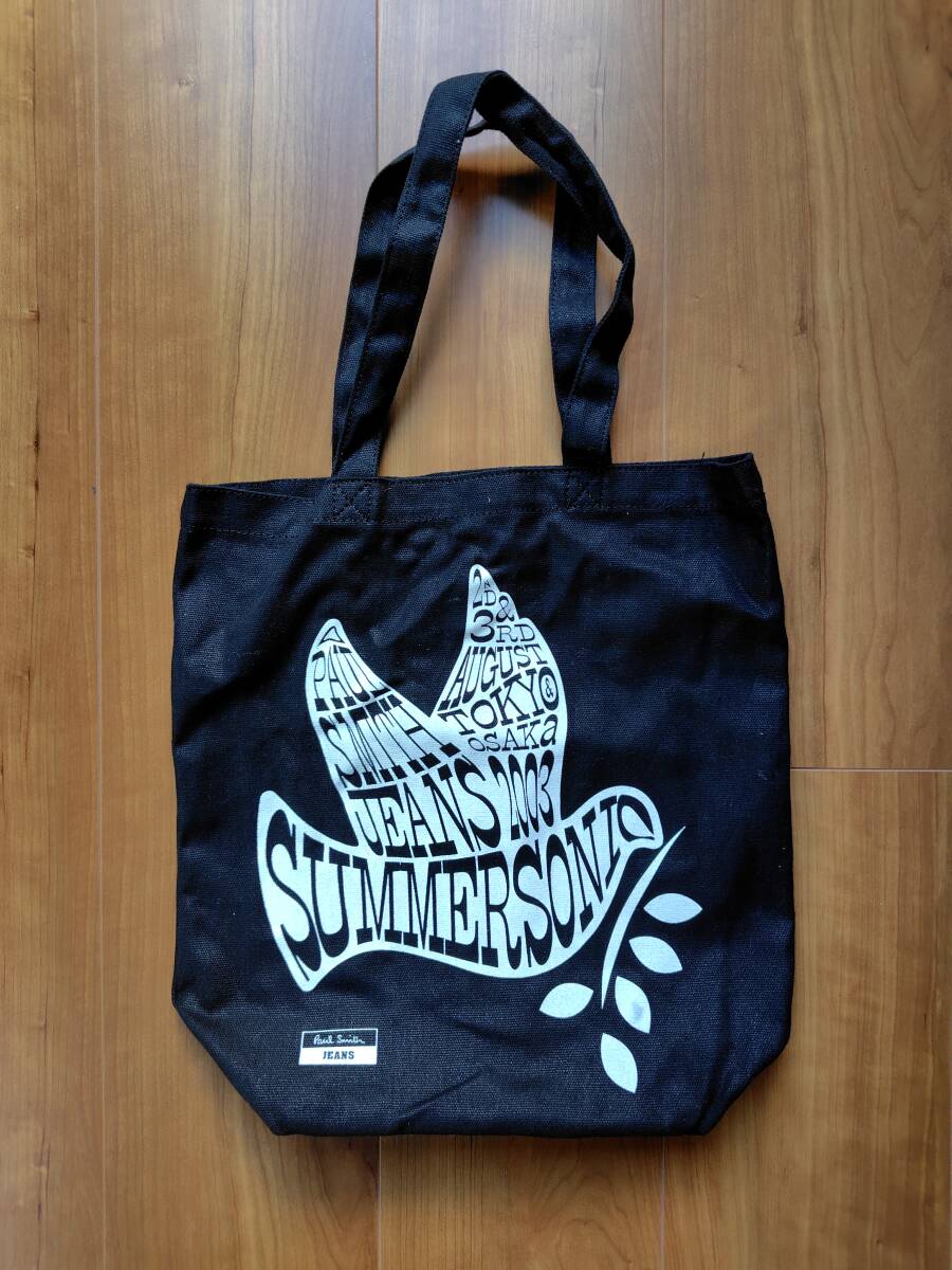 Paul Smith Jeans ポールスミス　SUMMER SONIC 2003 トートバッグ