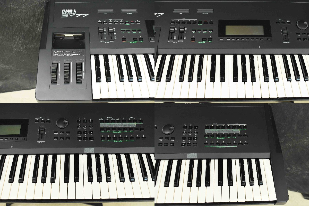 YAMAHA SY77 シンセサイザー ジャンク品扱い Yahoo!オークション -「yamaha sy77 シンセサイザー」の落札相場
