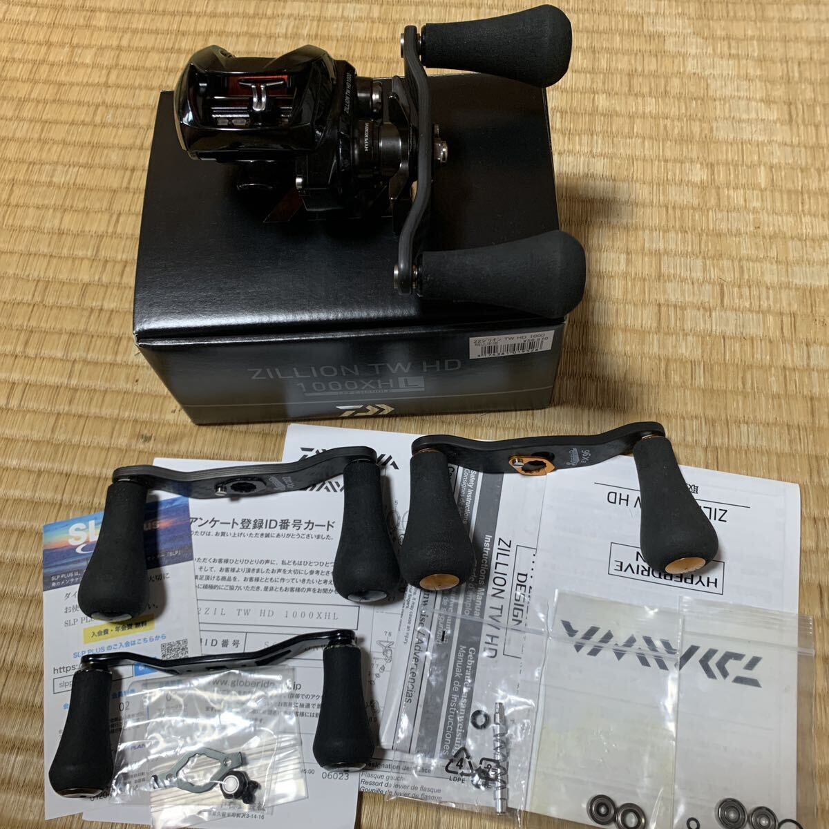 DAIWA 22ジリオン TW HD 1000XHL スタジオコンポジットハンドル DAIWA 22ジリオン TW HD 1000XHL スタジオコンポジットハンドル