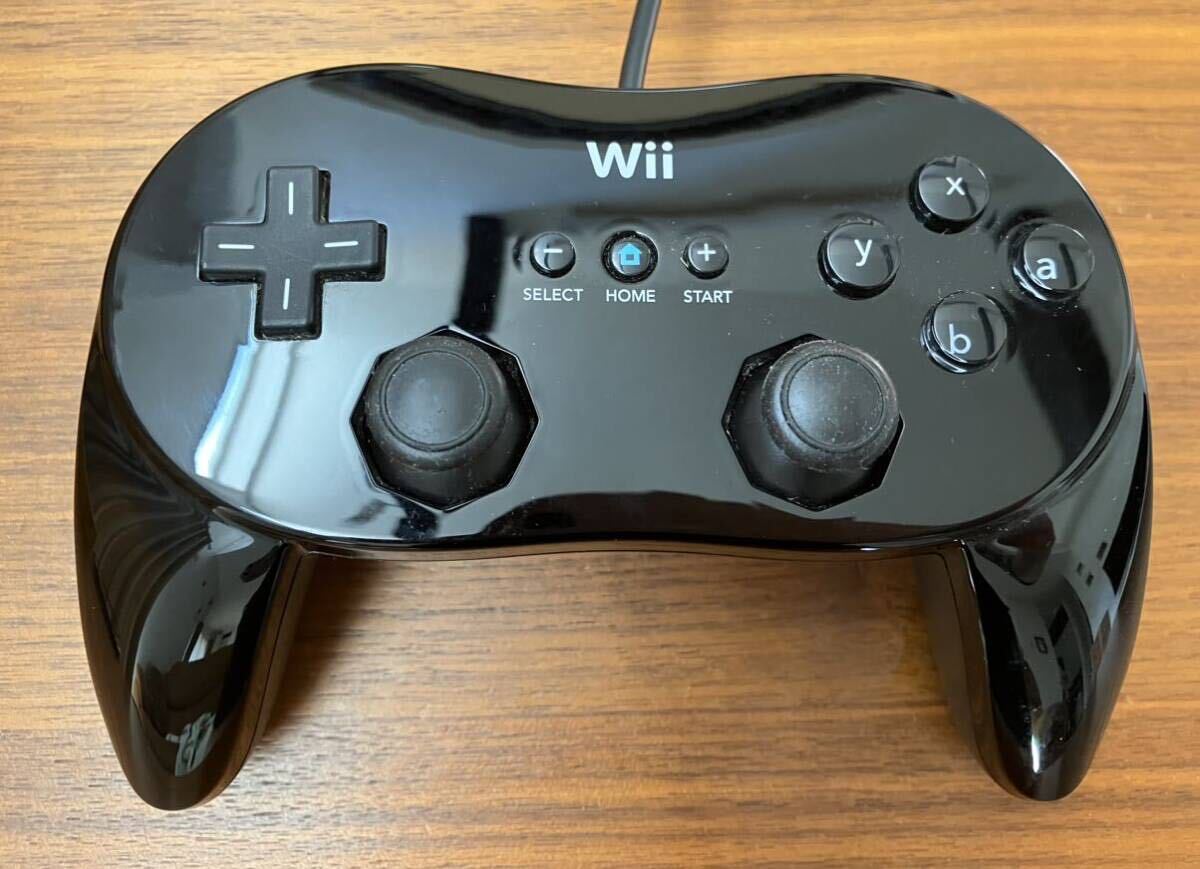 Nintendo nintendo Wii Classic controller Pro black black RVL-005