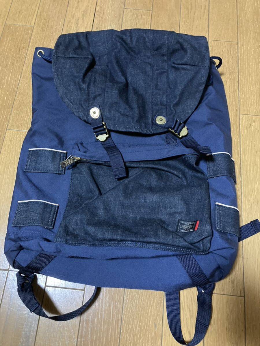 140周年 LEVIS x PORTER デニム リュック バックパック levi's 140周年 LEVIS x PORTER デニム リュック バックパック levi's