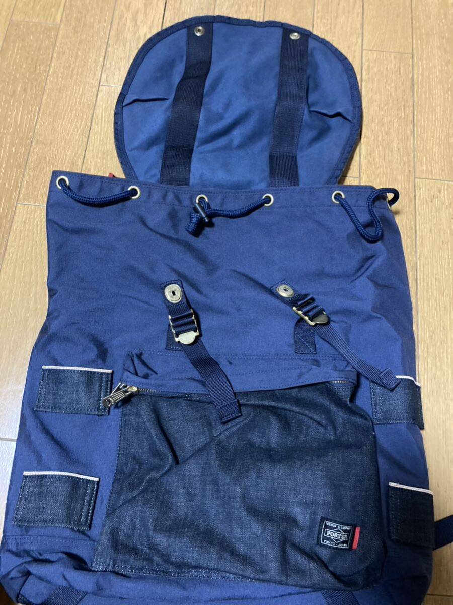 140周年 LEVIS x PORTER デニム リュック バックパック levi's 140周年 LEVIS x PORTER デニム リュック バックパック levi's