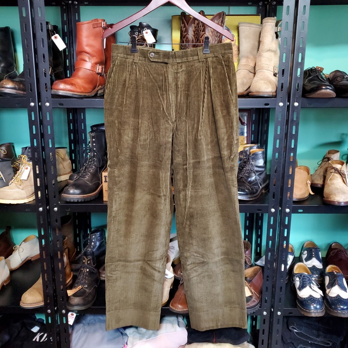 C42◆【size34】カナダ製 BALLIN FOR SAKS FIFTH AVENUE コーデュロイパンツ 中古 USED 古着 アメリカ古着