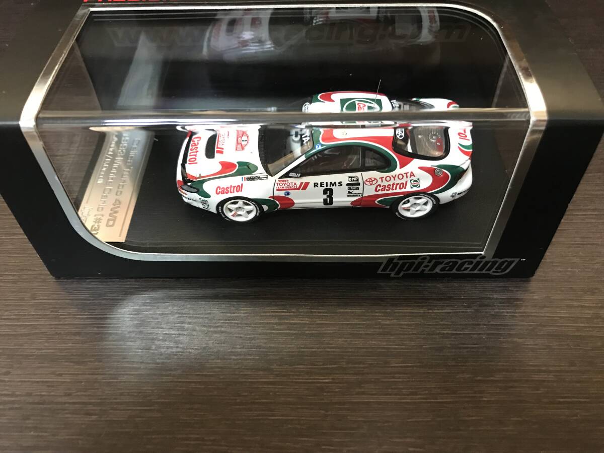 1/43 hpi Toyota * Celica GT-FOUR #3 D.oli all collection Rally * Monte Carlo victory 1993