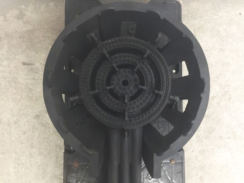*DH3002 | литье плитка город газ W440×D690×H150mm б/у для бизнеса для кухни 
