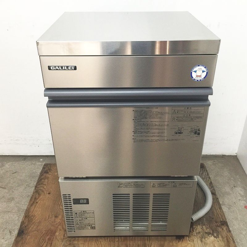 ★DI0507 | 製氷機 2022年製 美品 FIC-A35KT5 フクシマ W500×D450×H800mm 中古 業務用 キューブアイスメーカー