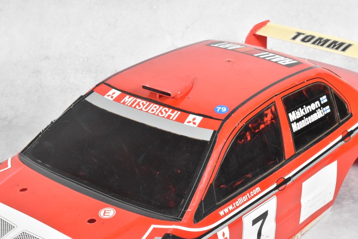 タミヤ 1/10 三菱 ランサー エボリューション Ⅶ WRC RC ボディ タミヤ 1/10 三菱 ランサー エボリューション Ⅶ WRC RC ボディ