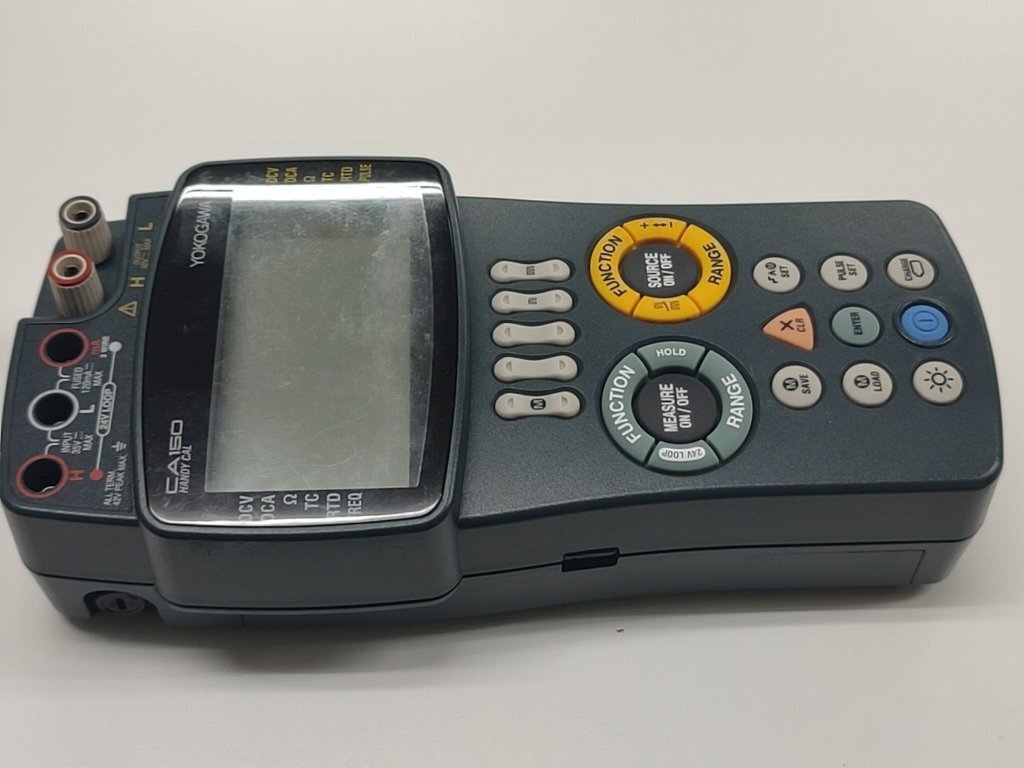 YOKOGAWA ハンディキャリブレータ CA150 出荷時に YOKOGAWA ハンディキャリブレータ CA150 出荷時に