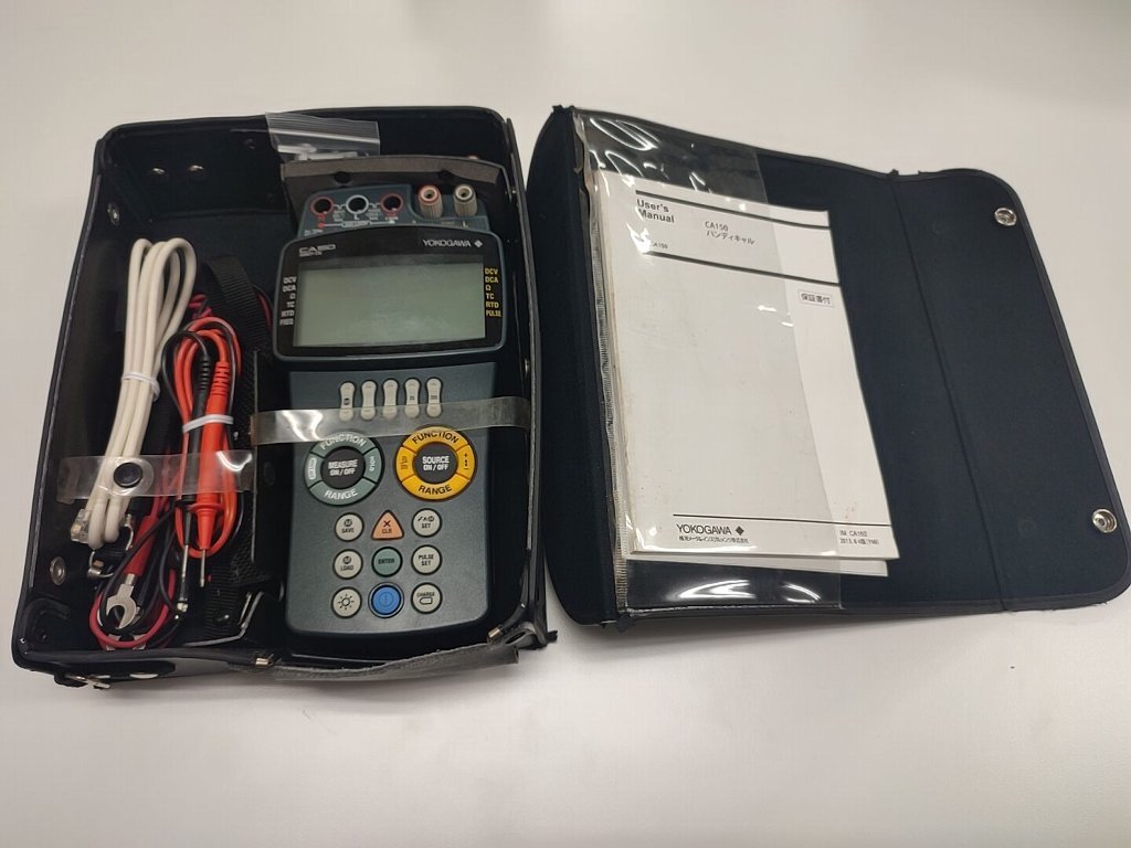 ＹＯＫＯＧＡＷＡ　ハンディキャリブレータ　ＣＡ１５０　出荷時に高確度最適調整・高確度校正実施　校正書類・ケース・付属品付　送料無料