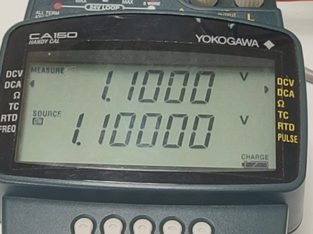 YOKOGAWA ハンディキャリブレータ CA150 出荷時に YOKOGAWA ハンディキャリブレータ CA150 出荷時に