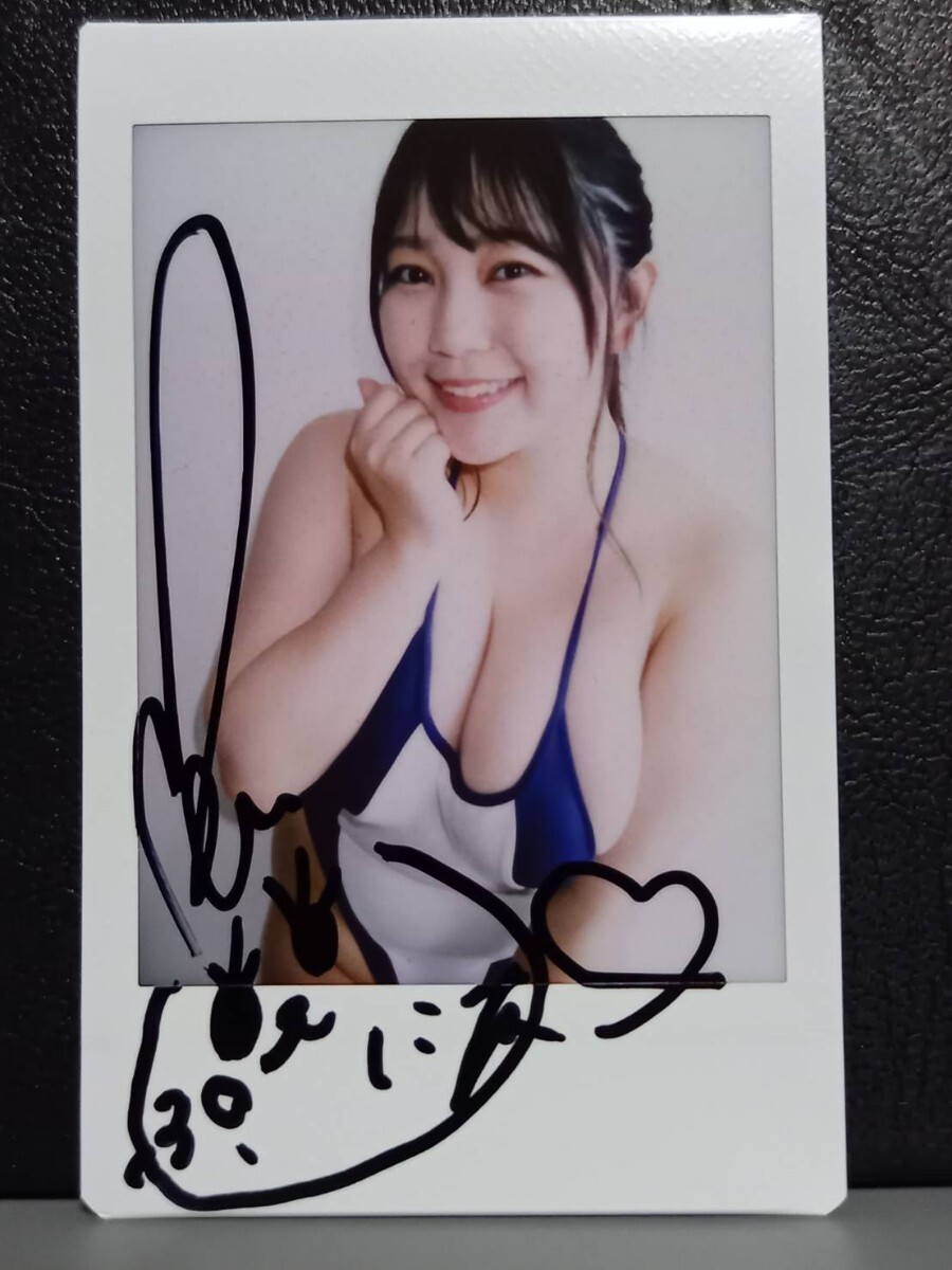 能美真奈 ぷにたん動画購入 特典直筆サイン入りチェキセット 能美真奈『ぷにらぶ』 サインチェキ9 古き